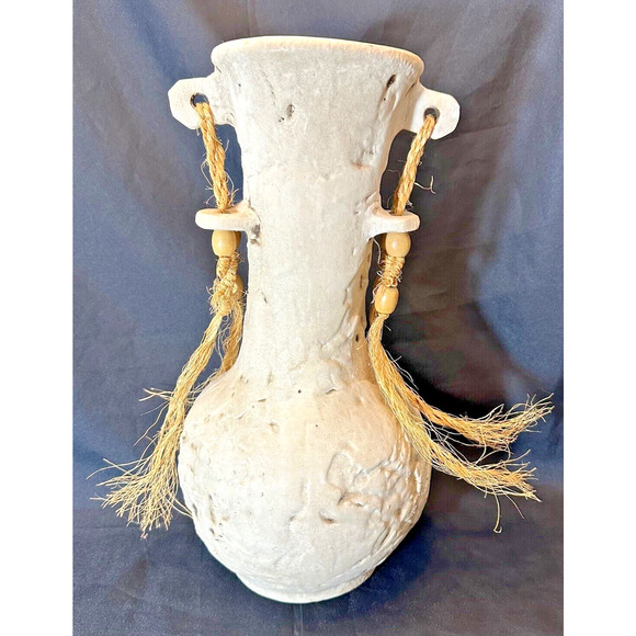 Primitive Southwestern Native Mexico Pitcher Jug Clay Pottery - Picture 2 of 12